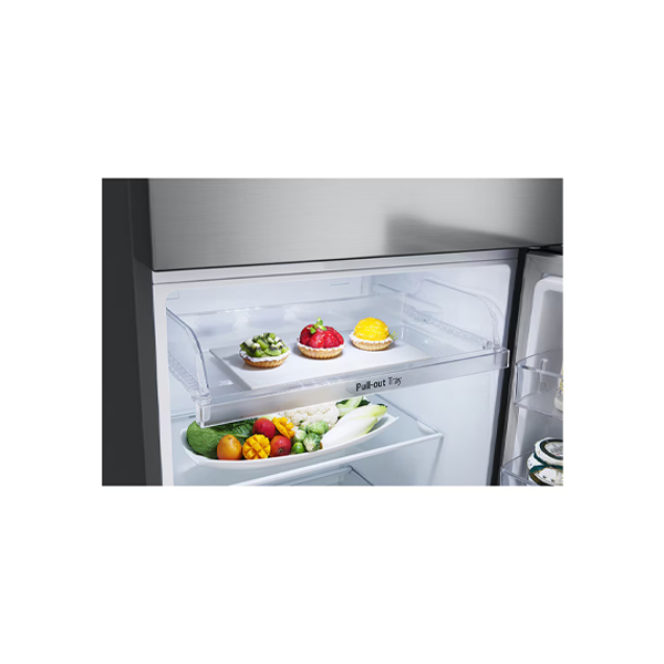 LG Fridge, 635L, 2 Door Side By Side No Frost (Frost Free), Matte Black