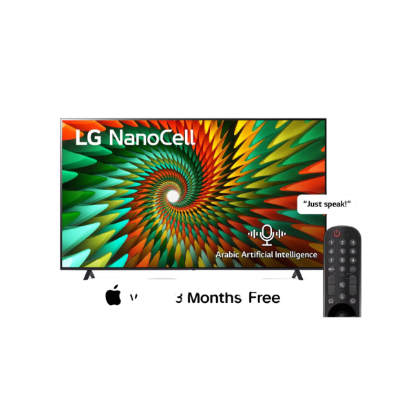 LG 75” Nanocell TV, Nano77 Series,  4K UHD Smart Digital