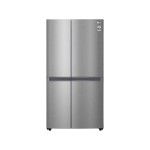 LG Fridge, 649L, 2 Door Side By Side No Frost (Frost Free), Silver