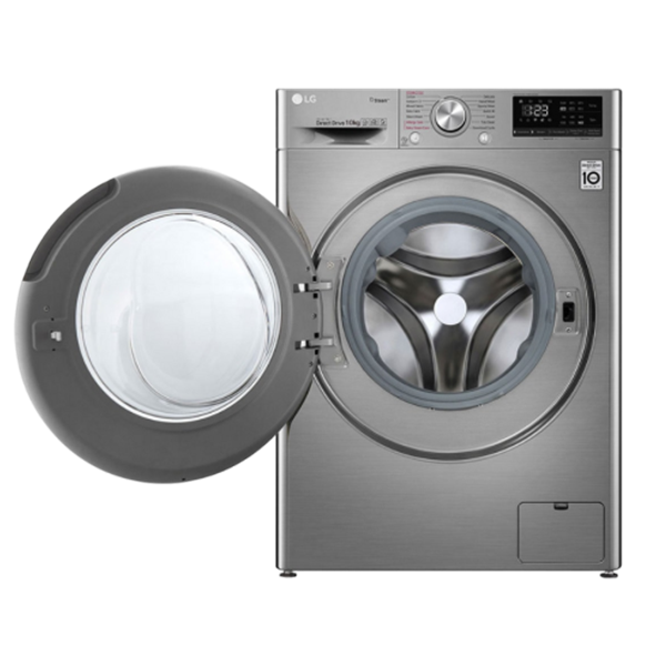 LG Washing Machine, 10.5/7Kg, Washer & Dryer Combo, Fully Automatic, Front Load, Silver