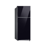 SAMSUNG Fridge, 465L, 2 Door Top Mount Freezer No Frost (Frost Free), Bespoke Clean Black