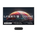 HISENSE 120” UHD TV, Black