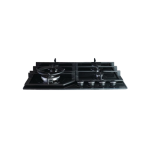 MIKA Built-In Gas Hob, 60cm, 4 Gas with WOK, Glass