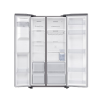 SAMSUNG Fridge, 635L, 2 Door Side By Side No Frost (Frost Free), Silver