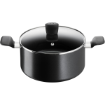 TEFAL Super Cook Aluminium Non Stick Ptfe Stew Pot 30 Cm + Lid