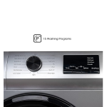 HISENSE Washing Machine, 10/6Kg, Washer & Dryer Combo, Fully Automatic, Front Load, Silver