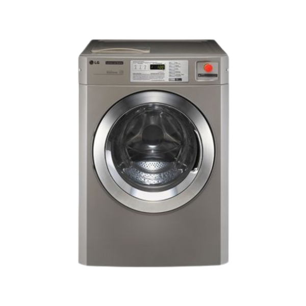 LG Washing Machine, 15kg, Full Auto Front Load Wash Only, Inox