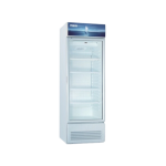 MIKA Showcase Chiller, 220L, Single Door, White & Grey