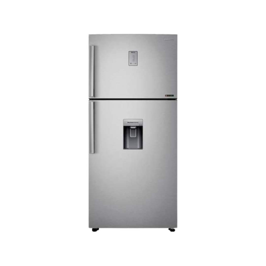 SAMSUNG Fridge, 499L, 2 Door Top Mount Freezer No Frost (Frost Free), Silver