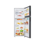 SAMSUNG Fridge, 465L, 2 Door Top Mount Freezer No Frost (Frost Free), Bespoke Clean Black