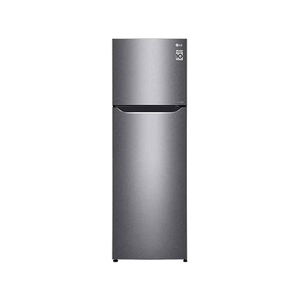 LG Fridge, 254L, 2 Door Top Mount Freezer No Frost (Frost Free), Silver