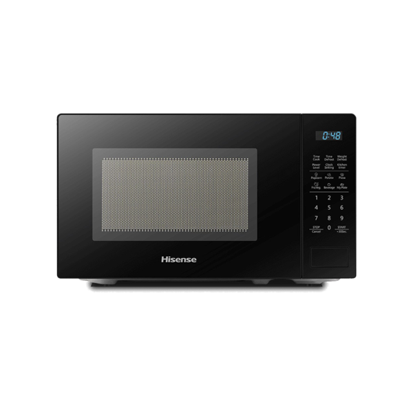 HISENSE Microwave Oven, 20L, Digital, Solo, Black