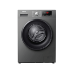 HISENSE Washing Machine, 10Kg, Full Auto Front Load Wash Only, Silver