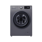 HISENSE Washing Machine, 9Kg, Full Auto Front Load Wash Only, Silver