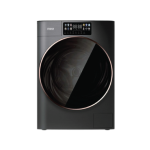 MIKA Washing Machine, 10/6Kg, Washer & Dryer Combo, Fully Automatic, Front Load, Dark Grey