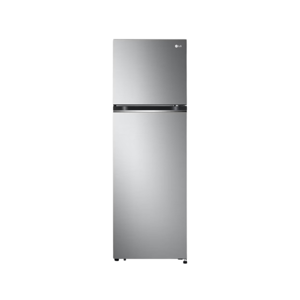 LG Fridge, 266L, 2 Door Top Mount Freezer No Frost (Frost Free), Silver