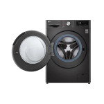 LG Washing Machine, 9/5kg, Washer & Dryer Combo, Fully Automatic, Front Load, Black