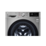 LG Washing Machine, 10.5Kg, Full Auto Front Load Wash Only, Inox