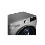 LG Washing Machine, 10.5Kg, Full Auto Front Load Wash Only, Inox